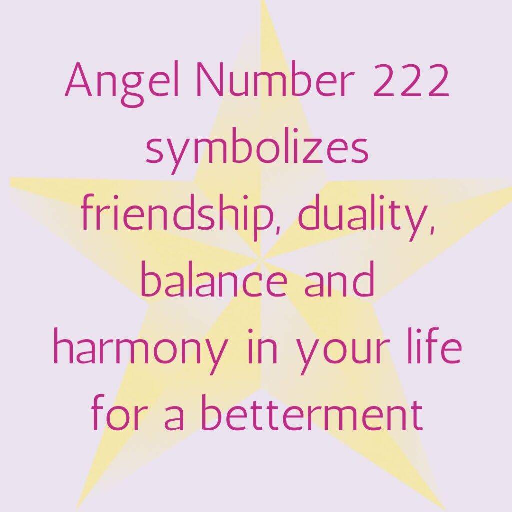 Angel Number 222