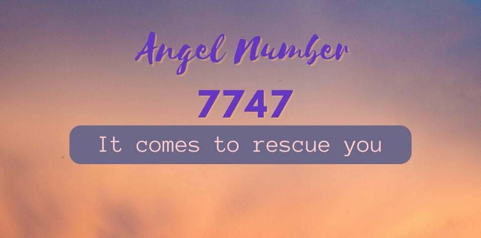 angel number 7747