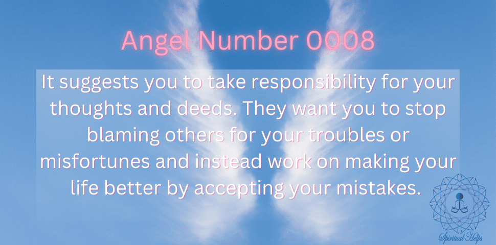 Angel Number 0008