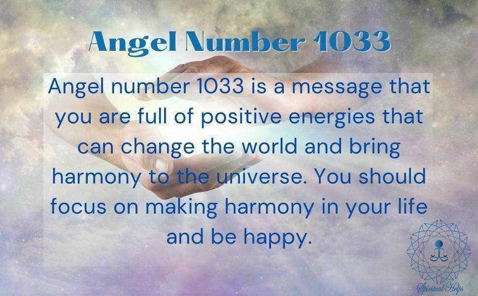 Angel Number 1033