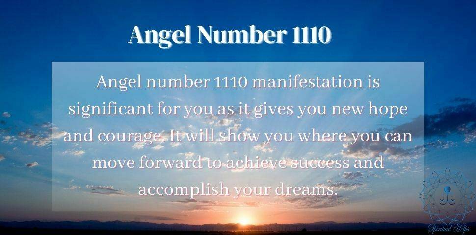 Angel Number 1110