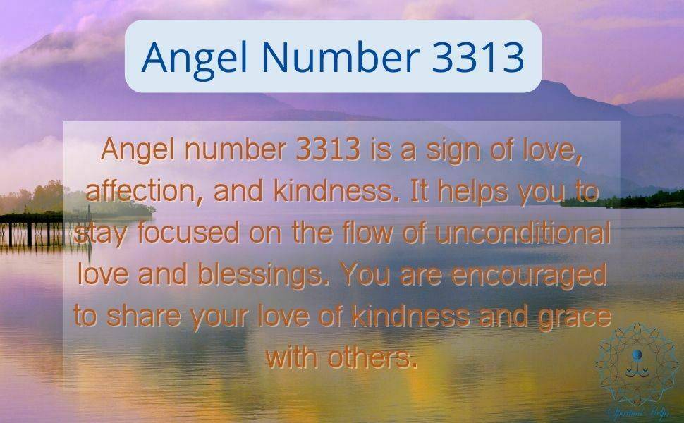 Angel Number 3313