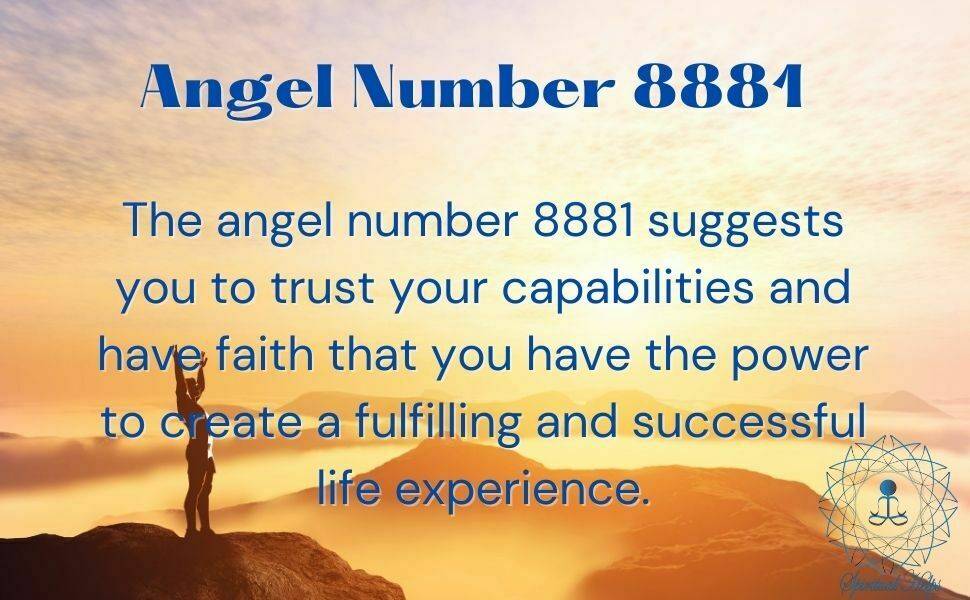 Angel Number 8881