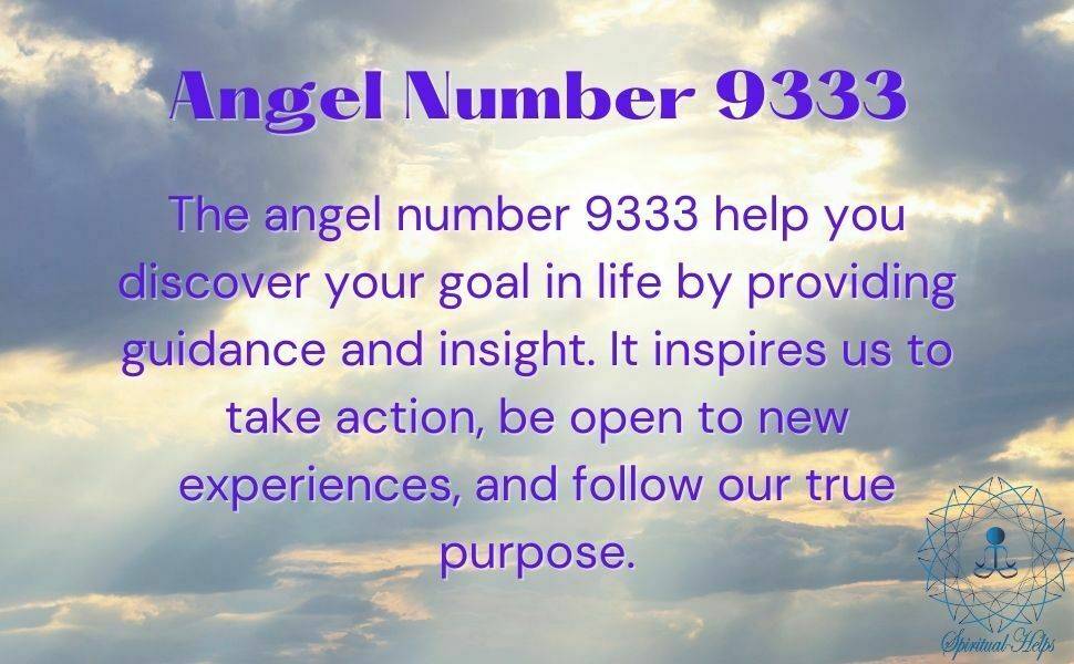 Angel Number 9333