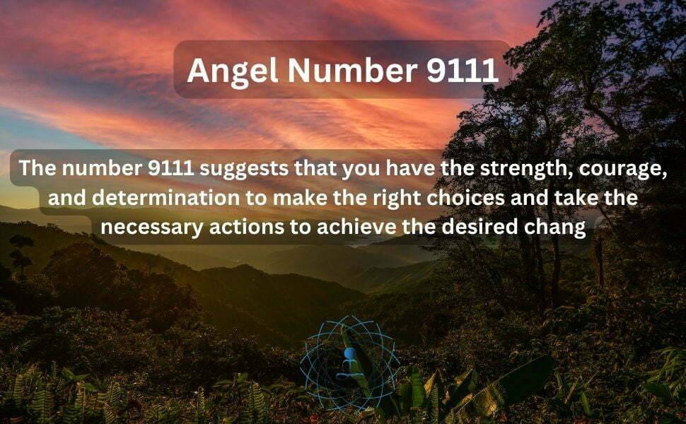 Angel number 9111