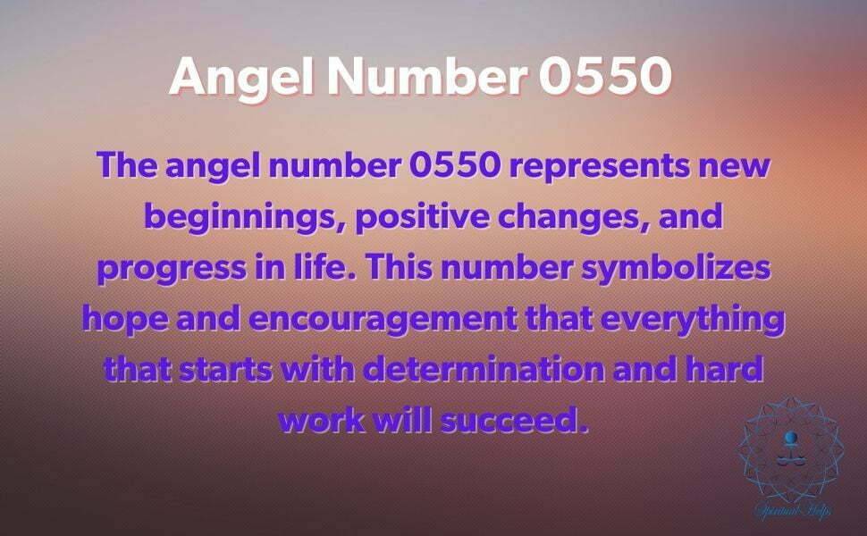 Angel Number 0550