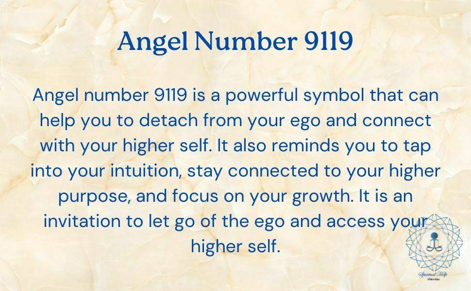 Angel Number 9119