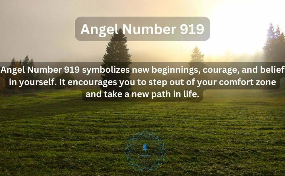 Angel Number 919