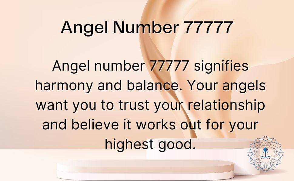 Angel Number 77777