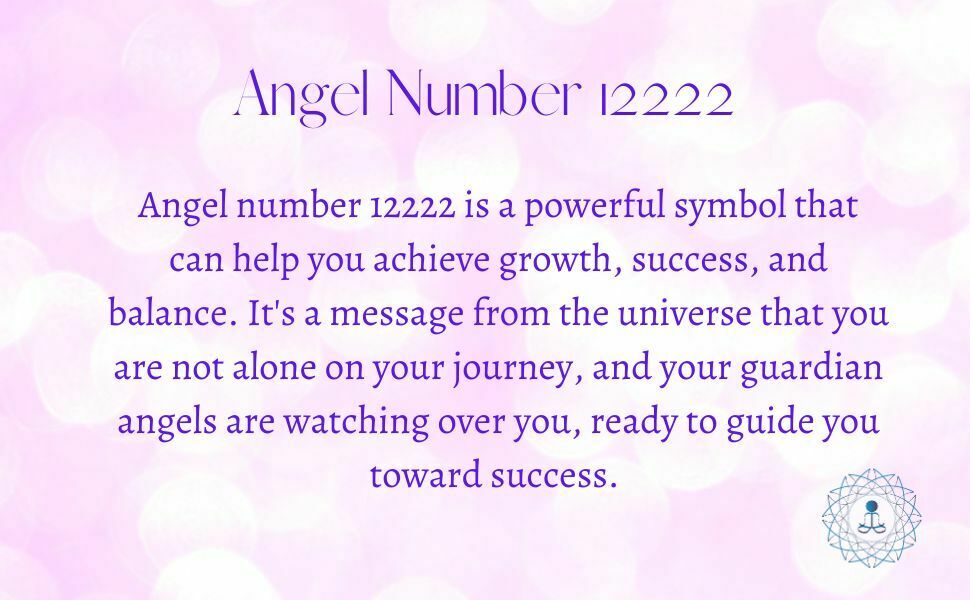 Angel Number 12222