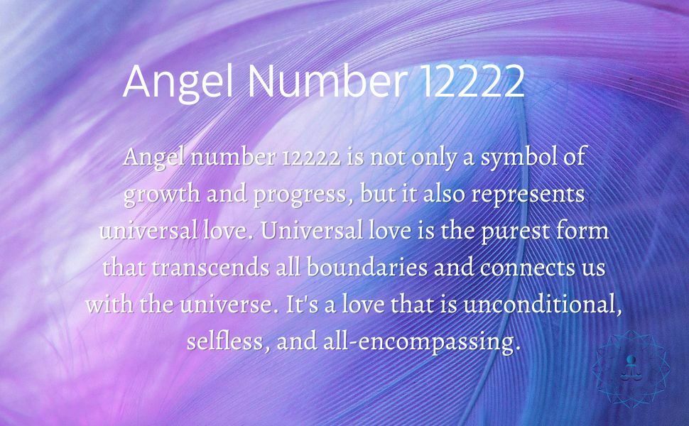Angel Number 12222