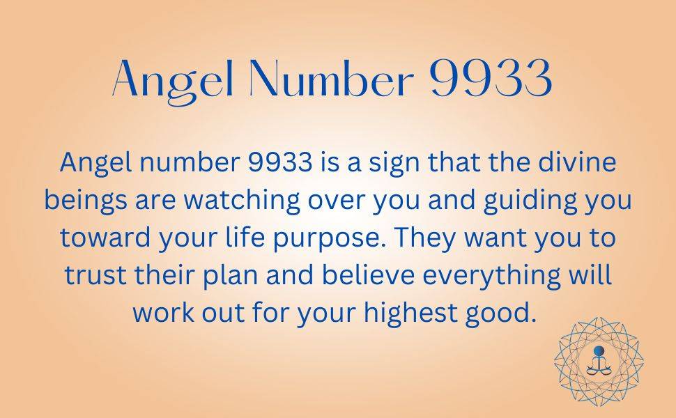 Angel Number 9933