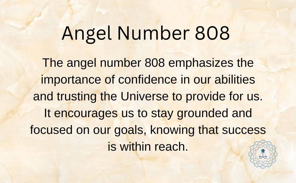 This angel number emphasizes the importance of confidence in our abilities and trusting the Universe to provide for us. It encourages us to stay grounded and focused on our goals, knowing that success is within reach.