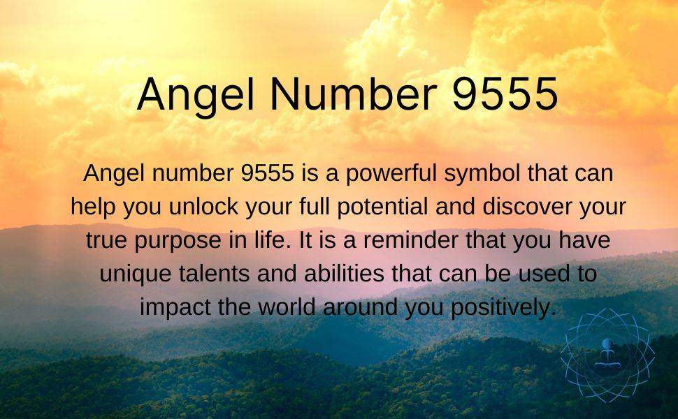 Angel number 9555