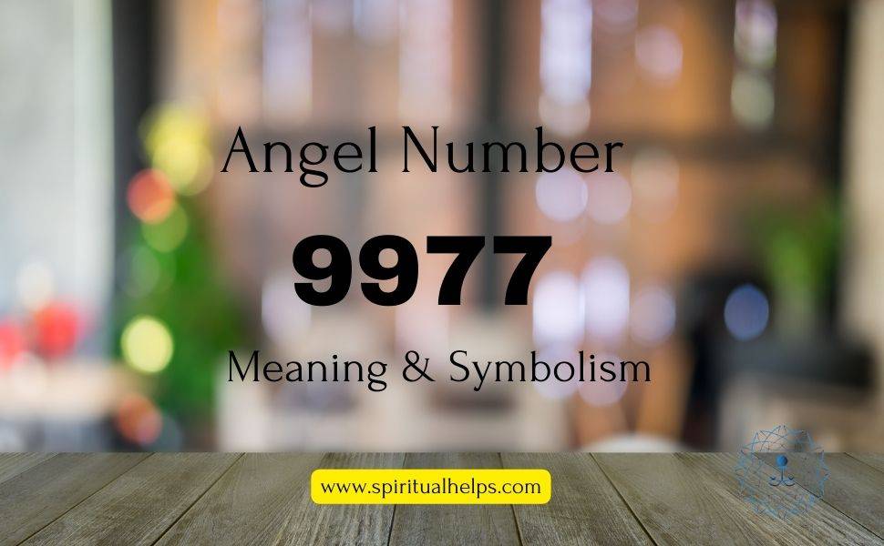 Angel Number 9977