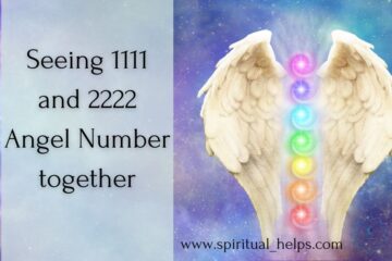Seeing 1111 and 2222