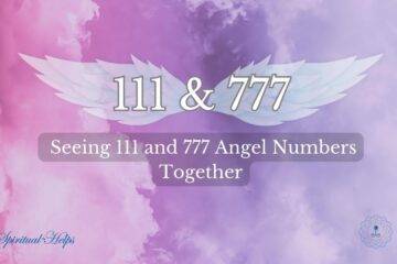 111 and 777 Angel Numbers