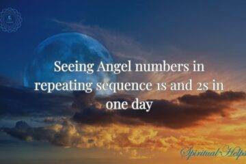 Angel numbers in repeating sequence 1s and 2s