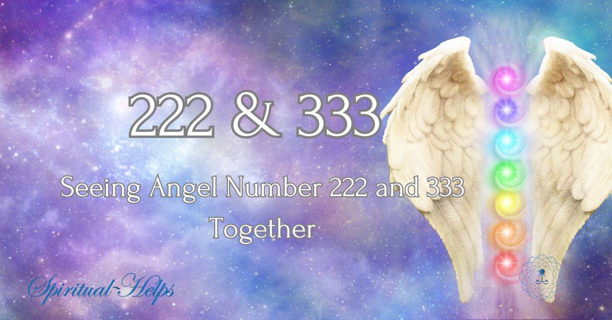 222 and 333 angel numbers