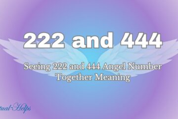 222 and 444 Angel numbers