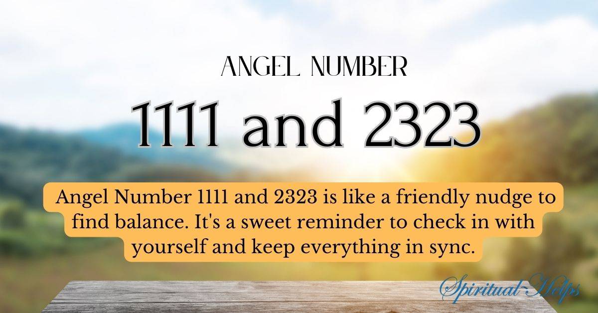 1111 and 2323