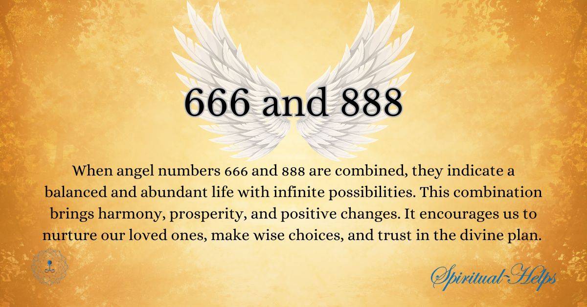 666 and 888