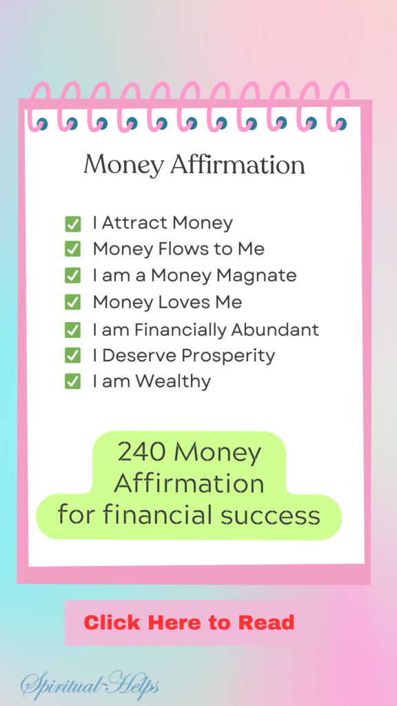 240 Money Affirmation for financial successmo